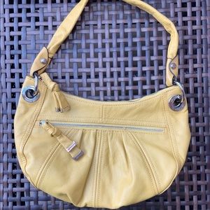 Yellow B. Makowsky Shoulder Gorgeous Supple